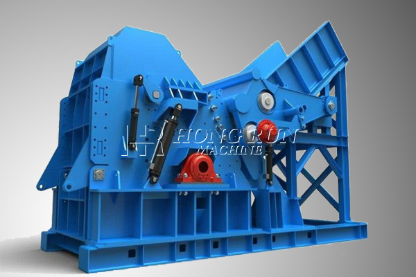 Scrap metal crusher